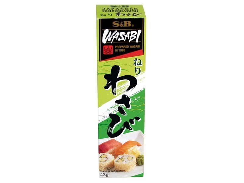 Wasabi In Tubo 43 g (Rafano In Pasta) - S&B Wasabi In Tubo 43 g (Rafano In Pasta) - S&B