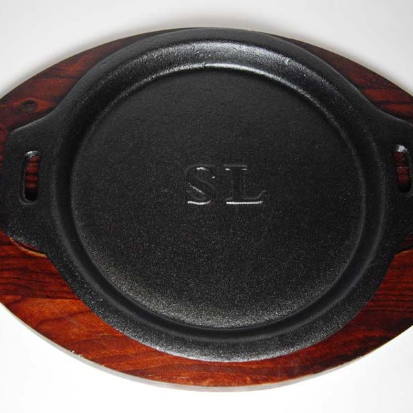 Piastra da portata tonda 1 persona