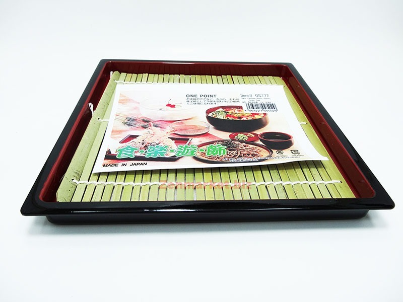 Piatto Quadrato per Zaru Soba o Tempura Piatto Quadrato per Zaru Soba o Tempura