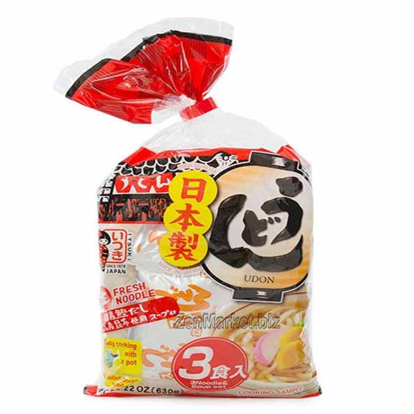 Udon con base per Brodo 630g(3 Porzioni), Itsuki