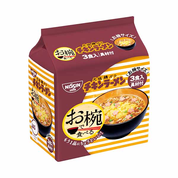 NISSIN, Mini ramen al pollo 31gx3