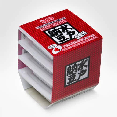 Natto Mito 4 vaschette, Shirakiku