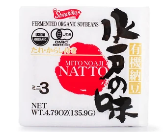 Natto organico Mito No Aji  3 vaschette, Shirakiku