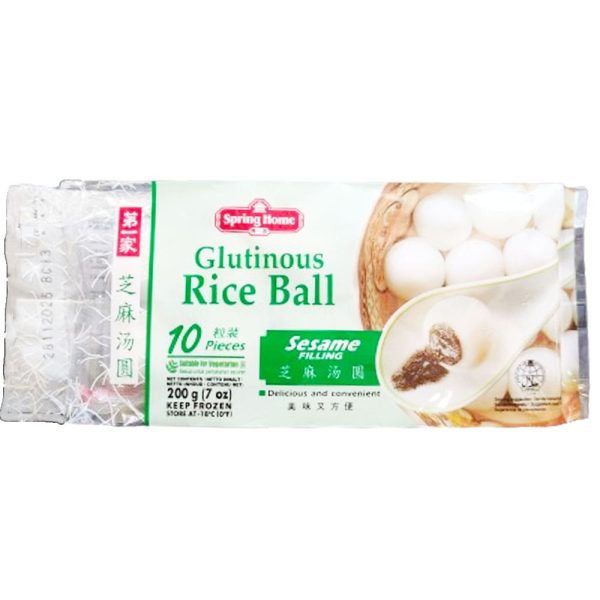 Dolce Congelato Di Riso Glutinoso Con Sesamo 10 Pezzi 200g, Spring Home