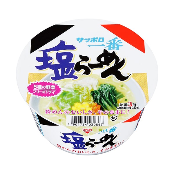 Ramen bowl Sapporo Ichiban Shio Salt, 76g