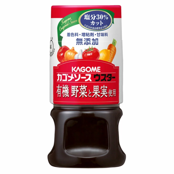 Salsa Worcestershire con Frutte e Verdure Biologiche 160ml, Kagome