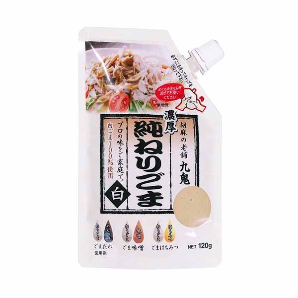 Pasta di Sesamo Bianco Tostato 120g, Kuki