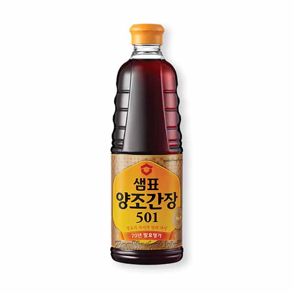 Ganjang, Salsa di Soia 501 con Edulcoranti 500ml, Sempio