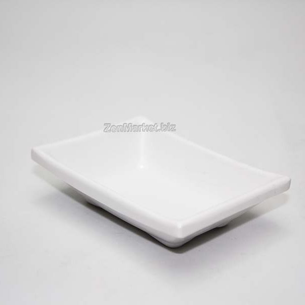 Porta Salsa di Soia in Melammina Bianco Lucido