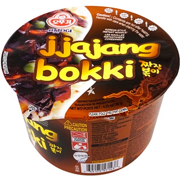 Big Bowl Jjajang Bokki Ramen ai Fagioli Neri 120g, Ottogi