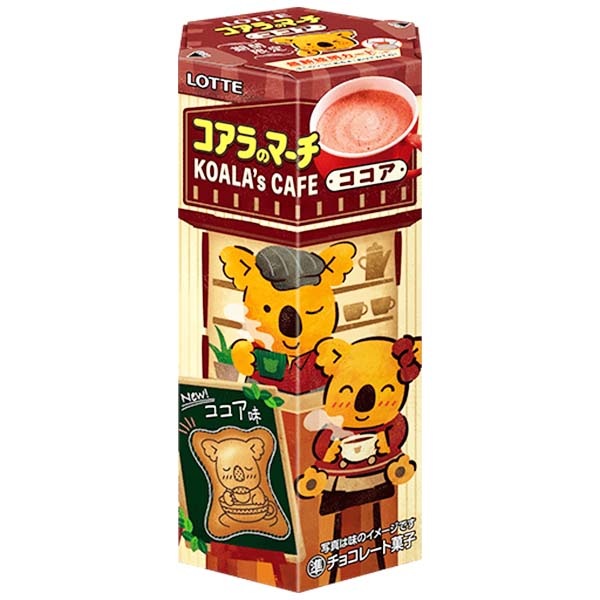 Biscotti Koala's Cafe al Cacao 46g, Lotte