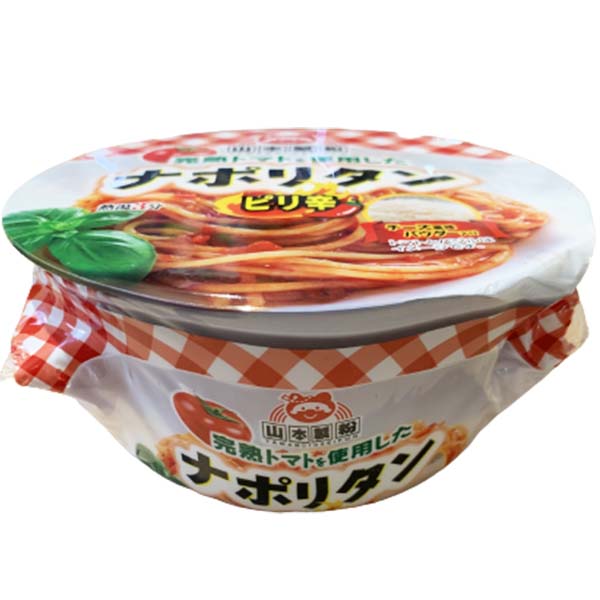 Bowl Spaghetti Napolitano al Formaggio Piccante 82g, Yamamotoseifun