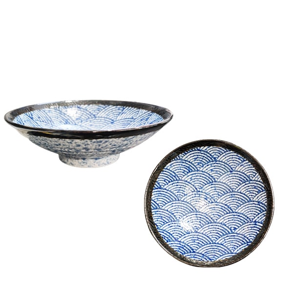 Ciotola in ceramica  giapponese per ramen o vaire uso, Edo Japan