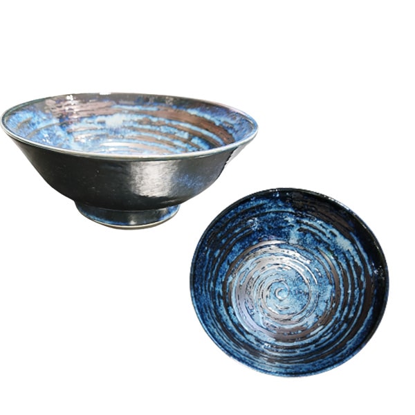 Ciotola in ceramica giapponese per Ramen, Edo Japan