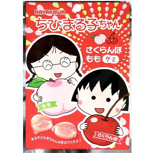 Caramelle Gommose alla Ciliegia e Pesca 40g, Hayakawa