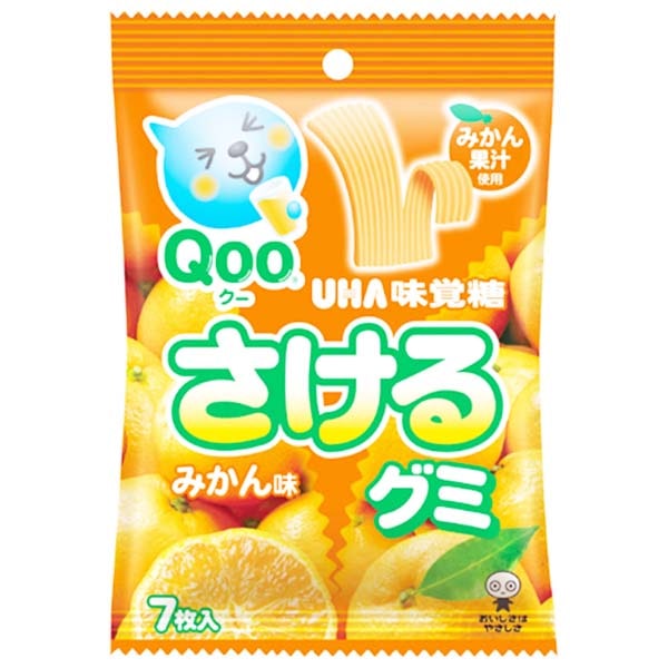 Caramelle Gommose al Mandarino di Qoo (7 Pezzi), UHA