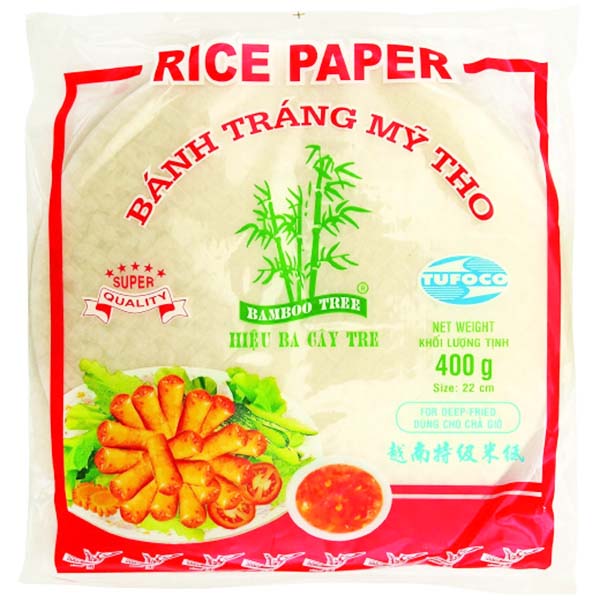 Carta di Riso Rotonda  per Involtini (22 cm), Thuan Phong