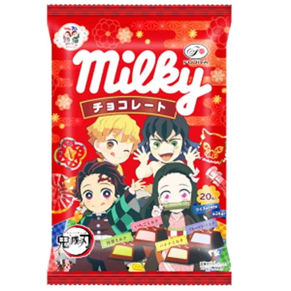 Cioccolatini Milky Assortiti di Demon Slayer 88g, Fujiya