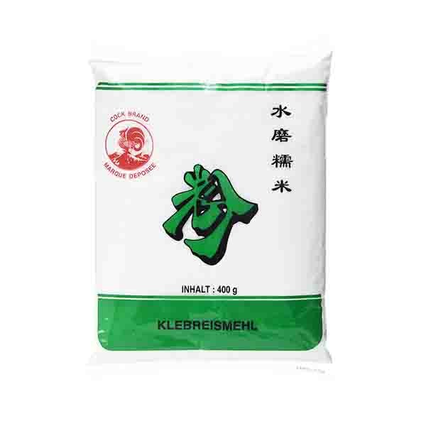 Farina di Riso Glutinoso Ideale Per Mochi 400g, Cock Brand