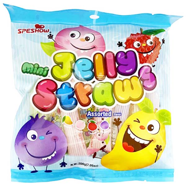 Mini Gelatine alla Frutta Assortiti 200g, Speshow