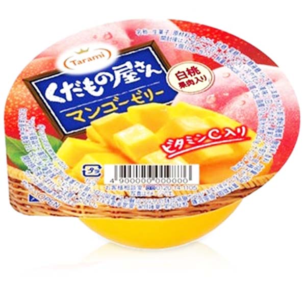 Gelatina di Mango con Polpa di Pesca Bianca 160g, Tarami