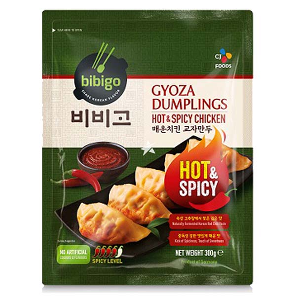 Gyoza Hot Spicy Chicken 300g, Bibigo
