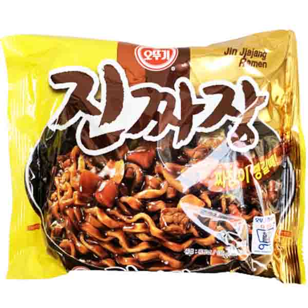 Jin Jjajang Ramen ai Fagioli Neri 135g, Ottogi