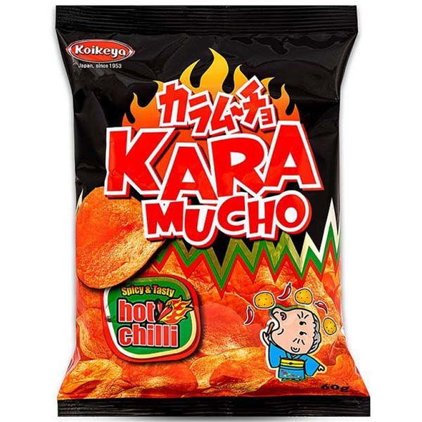 Patatine Karamucho alla Salsa Piccante 60g, Koikeya