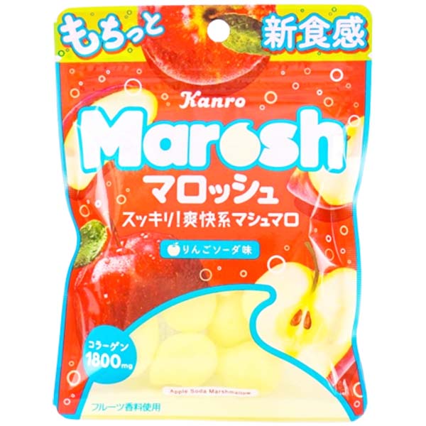 Marshmallow al Soda alla Mela 50g, Kanro