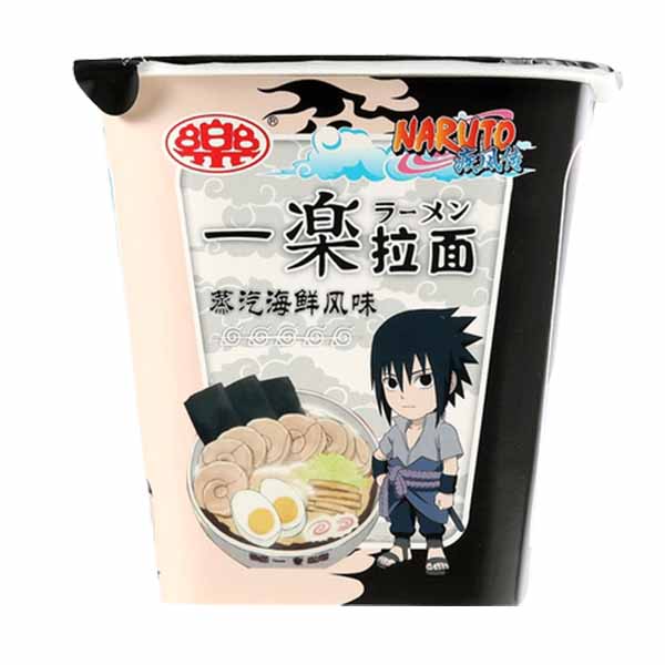 Naruto Cup Ramen Gusto Frutti di Mare (Sasuke), 100g