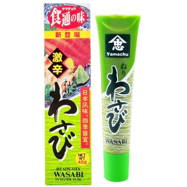 Pasta di Neri Wasabi Extra Piccante in tubetto 45g, Yamachu