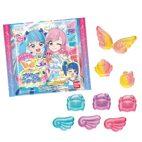 Caramelle gommose Precure Sky 33g, Bandai