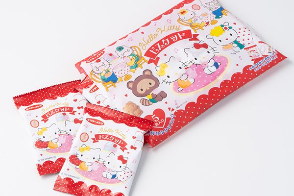 Biscotti Hello Kitty 5 pacchetti 105g, Mr Ito