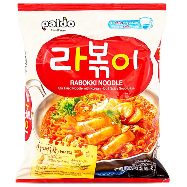 Ramen Rabokki Piccante 145g, Paldo