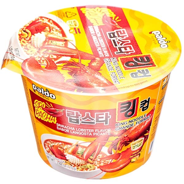 Big Bowl Ramen al Sriracha e Astice 110g, Paldo