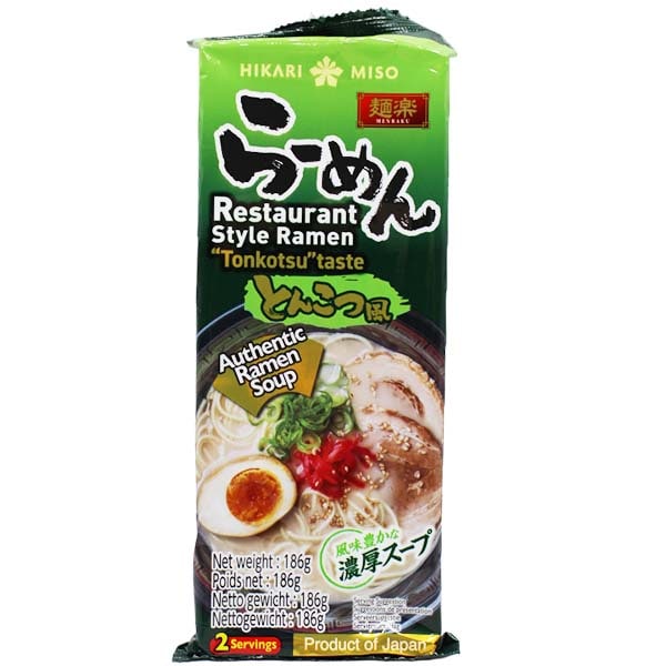 Ramen al Tonkotsu 186g(2 Porzioni), Hikari