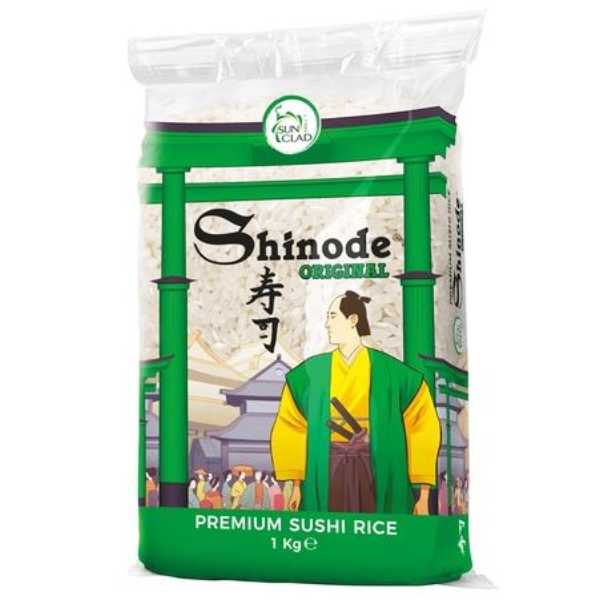 Riso per Sushi 1 kg, Shinode Sun Clad
