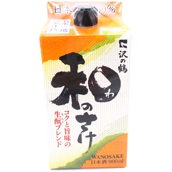 Tanchou Wa no Sake 900ml(13,5% Vol.), Sawanotsuru