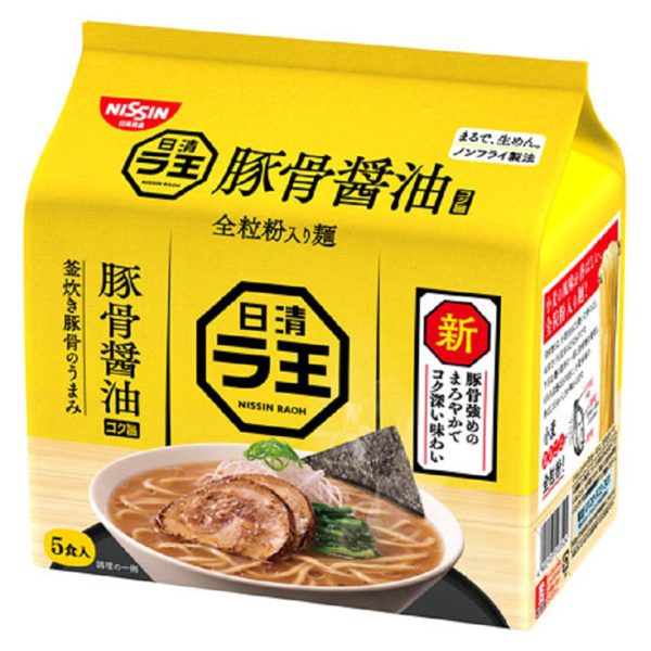 Ramen Tonkatsu Shoyu 500g, 100gx5pz Nissin