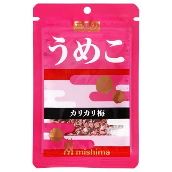 Umeko, furikake shiro rosso 12g, Mishima