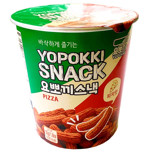 Cup Yopokki Snack alla Pizza 50g, Young Poong SCADENZA 22 NOVEMBRE 2022