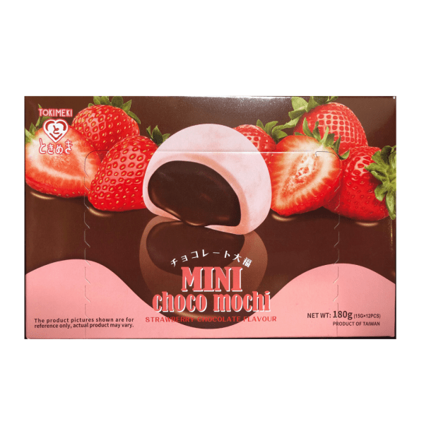 Mini Choco Mochi gusto Fragola Cioccolato, 180 g