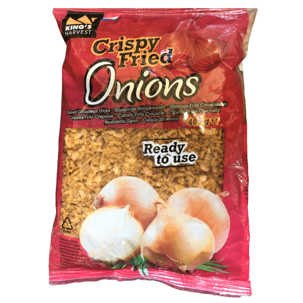 KING'S HARVEST Cipolle Croccanti Fritte 400 g