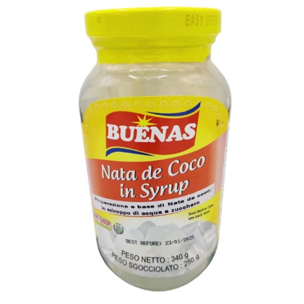 Nata de Coco in Sciroppo 340g, Buenas