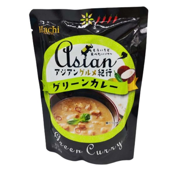 Curry Verde Piccante Istantaneo 180g, Hachi