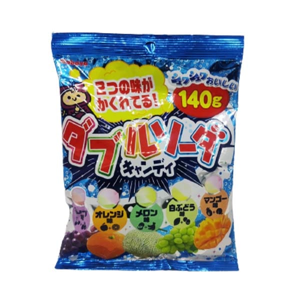 Caramelle Double Soda 140g, Kabaya