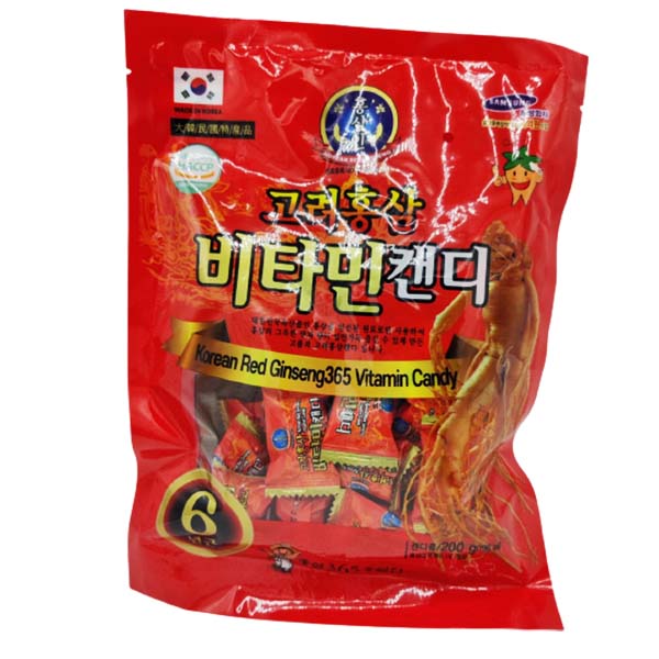 Caramelle di Gineseng Rosso Coreano 200g
